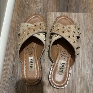 Myra Studded Sandals